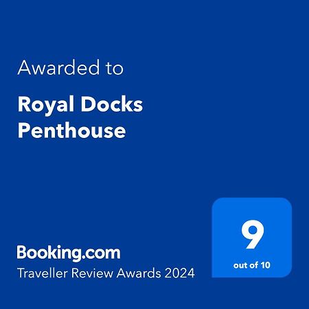 Royal Docks Penthouse Apartment ลอนดอน ภายนอก รูปภาพ